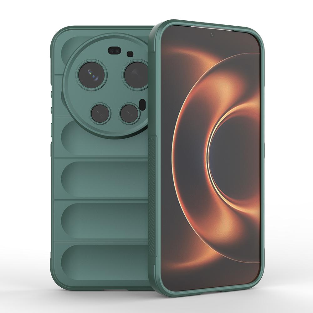 Xiaomi 17 Ultra Uyumlu Kılıf Esnek TPU Oyuklu Arka Yüzey Tasarımlı Zore Etnik Silikon Kapak