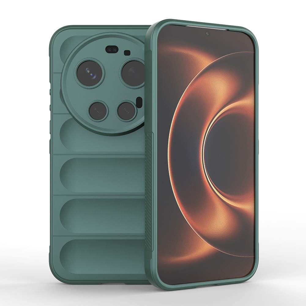 Xiaomi 17 Ultra Uyumlu Kılıf Esnek TPU Oyuklu Arka Yüzey Tasarımlı Zore Etnik Silikon Kapak