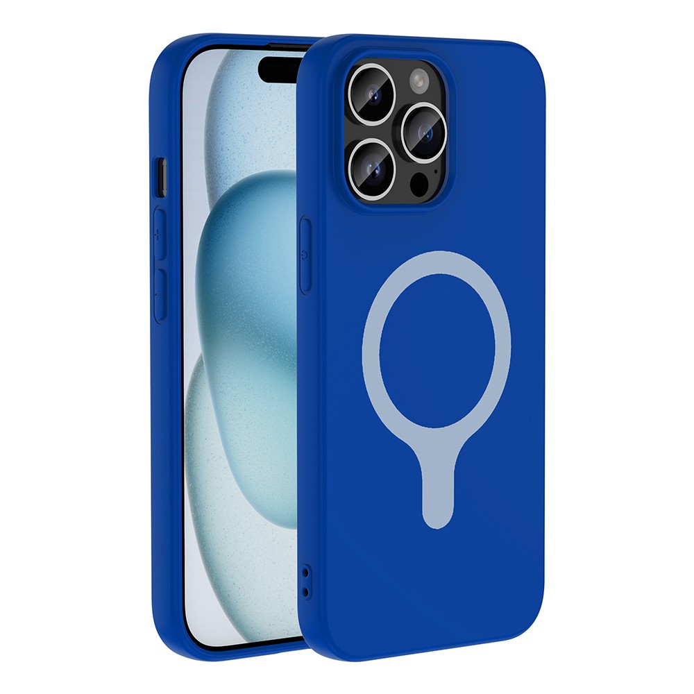 Apple iPhone 14 Pro Max Uyumlu Kılıf M-Safe Şarj Özellikli Zore Aris Silikon Kapak