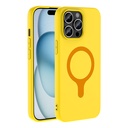 Apple iPhone 14 Pro Max Uyumlu Kılıf M-Safe Şarj Özellikli Zore Aris Silikon Kapak