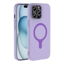 Apple iPhone 14 Pro Max Uyumlu Kılıf M-Safe Şarj Özellikli Zore Aris Silikon Kapak