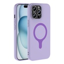 Apple iPhone 14 Pro Max Uyumlu Kılıf M-Safe Şarj Özellikli Zore Aris Silikon Kapak