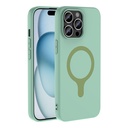 Apple iPhone 14 Pro Max Uyumlu Kılıf M-Safe Şarj Özellikli Zore Aris Silikon Kapak