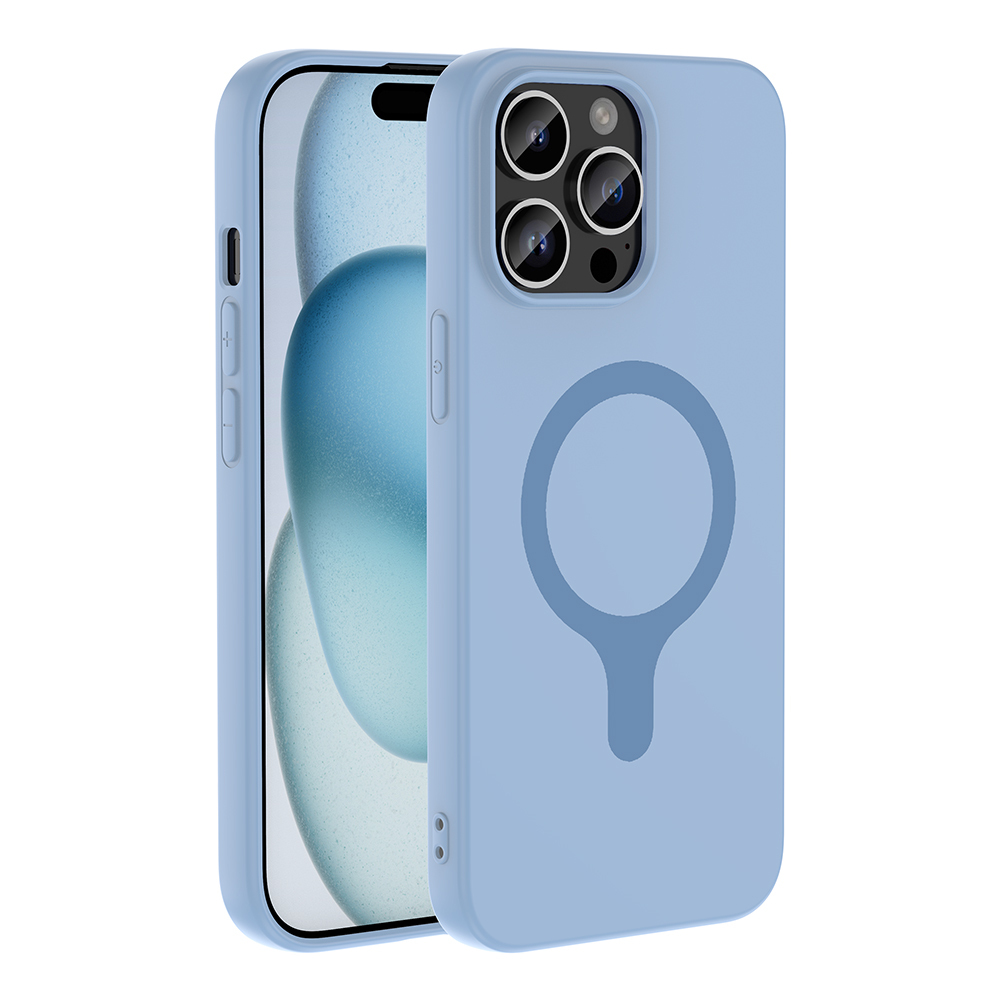 Apple iPhone 14 Pro Max Uyumlu Kılıf M-Safe Şarj Özellikli Zore Aris Silikon Kapak