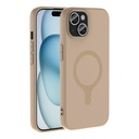 Apple iPhone 15 Uyumlu Kılıf M-Safe Şarj Özellikli Zore Aris Silikon Kapak