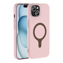 Apple iPhone 15 Uyumlu Kılıf M-Safe Şarj Özellikli Zore Aris Silikon Kapak