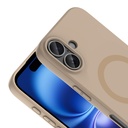 Apple iPhone 16 Uyumlu Kılıf M-Safe Şarj Özellikli Zore Aris Silikon Kapak