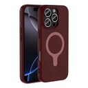 Apple iPhone 16 Pro Uyumlu Kılıf M-Safe Şarj Özellikli Zore Aris Silikon Kapak