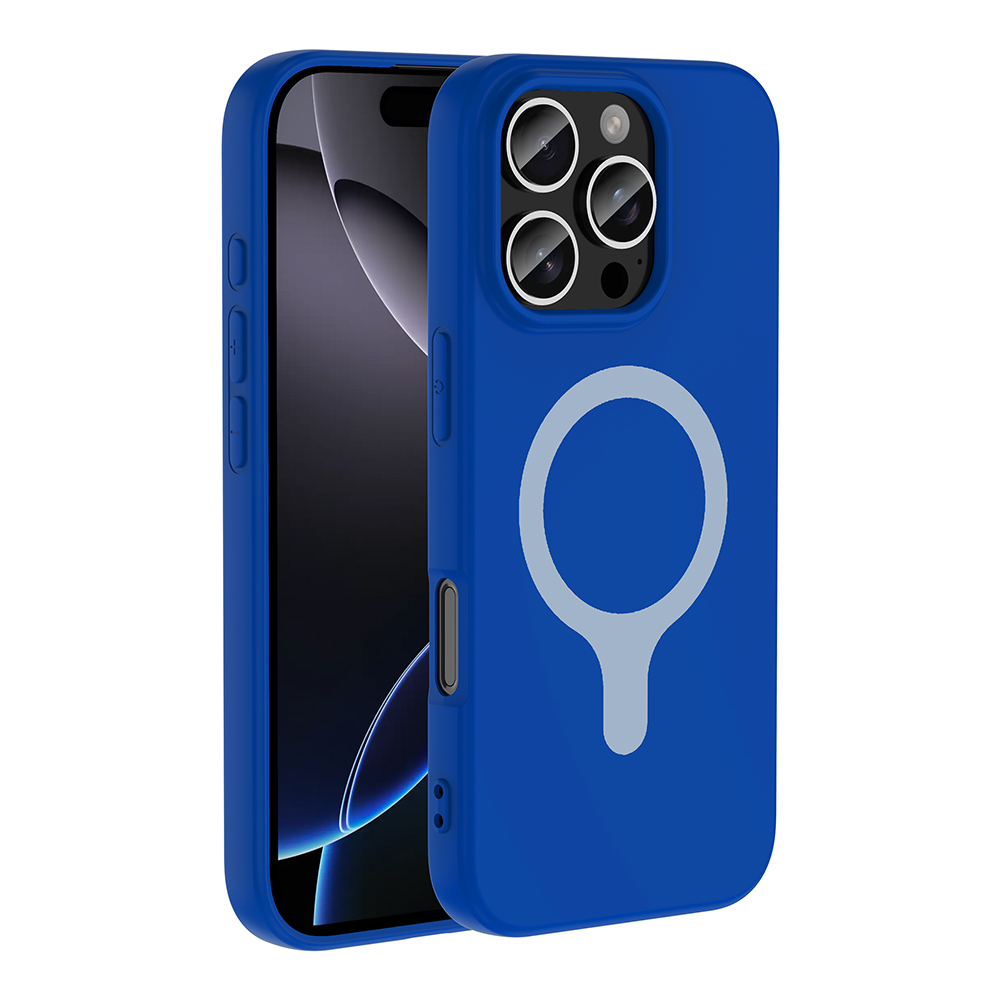 Apple iPhone 16 Pro Uyumlu Kılıf M-Safe Şarj Özellikli Zore Aris Silikon Kapak