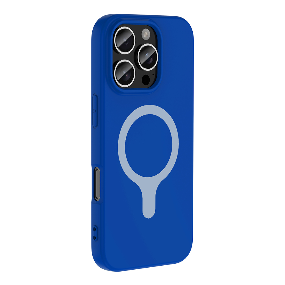 Apple iPhone 16 Pro Max Uyumlu Kılıf M-Safe Şarj Özellikli Zore Aris Silikon Kapak