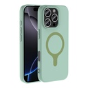 Apple iPhone 16 Pro Max Uyumlu Kılıf M-Safe Şarj Özellikli Zore Aris Silikon Kapak