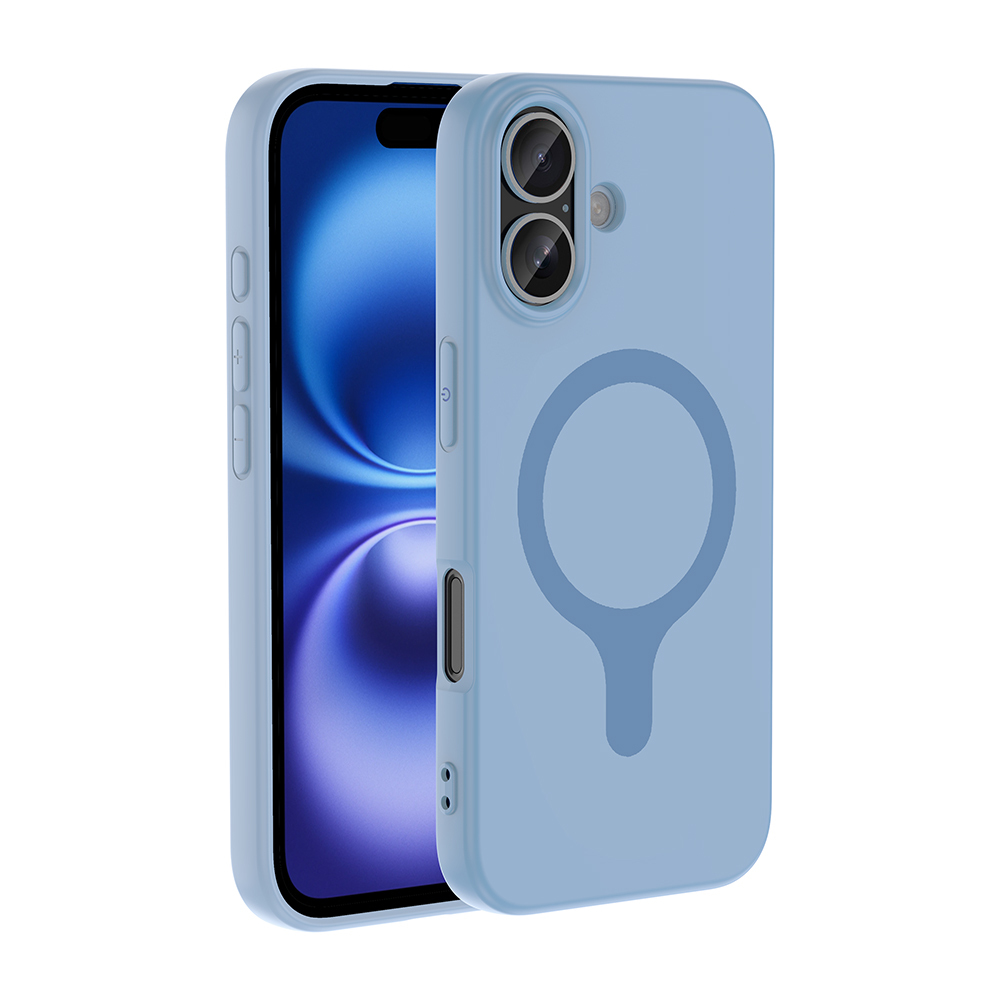 Apple iPhone 17 Uyumlu Kılıf M-Safe Şarj Özellikli Zore Aris Silikon Kapak