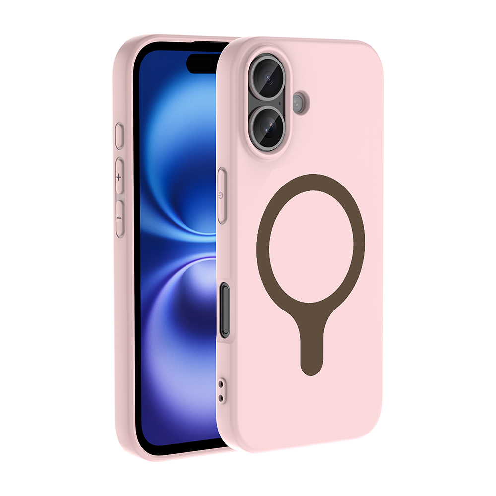 Apple iPhone 17 Uyumlu Kılıf M-Safe Şarj Özellikli Zore Aris Silikon Kapak