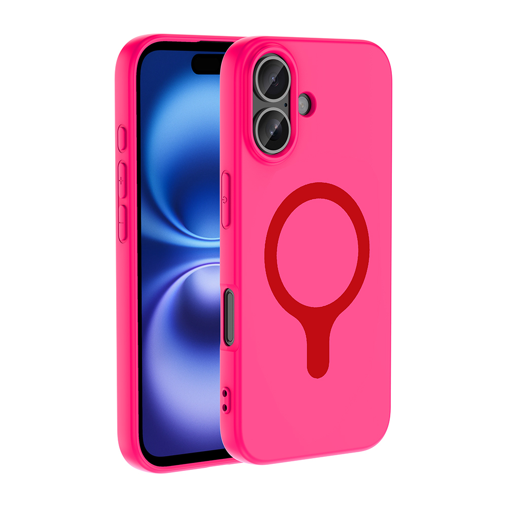 Apple iPhone 17 Uyumlu Kılıf M-Safe Şarj Özellikli Zore Aris Silikon Kapak