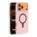Apple iPhone 17 Pro Uyumlu Kılıf M-Safe Şarj Özellikli Zore Aris Silikon Kapak