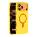 Apple iPhone 17 Pro Max Uyumlu Kılıf M-Safe Şarj Özellikli Zore Aris Silikon Kapak