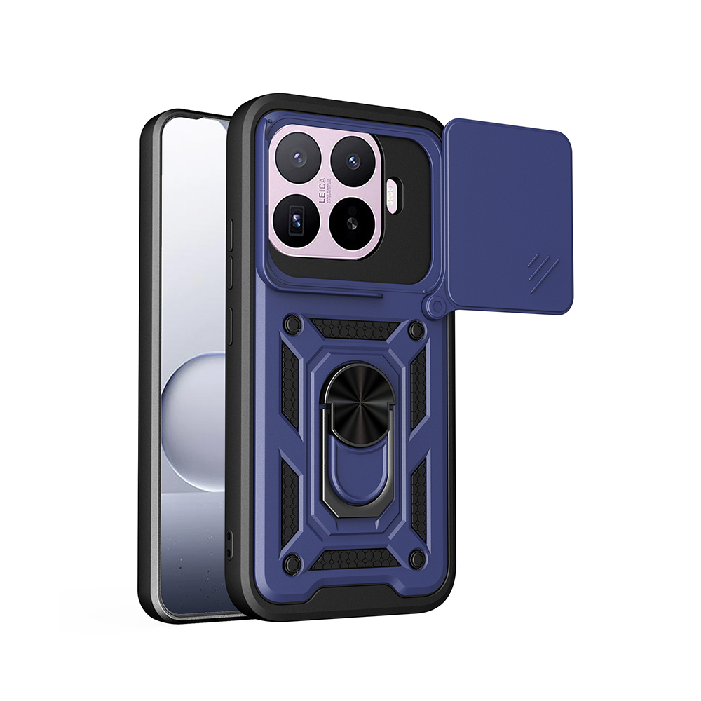 Xiaomi 17 UyumluT Kılıf Magnetik Standlı Kamera Korumalı Zore Sürgülü Vega Kapak
