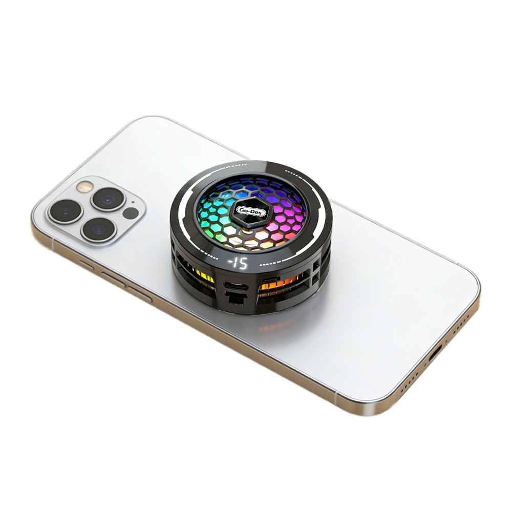 [RNZ-TA132468] Go Des GD-PC010 Yapay Zeka Destekli Magnetik Telefon Soğutucu Fan