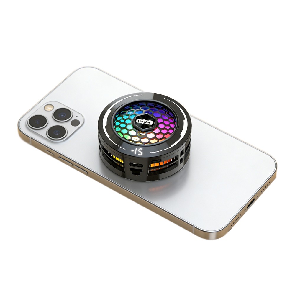 [RNZ-TA132468] Go Des GD-PC010 Yapay Zeka Destekli Magnetik Telefon Soğutucu Fan