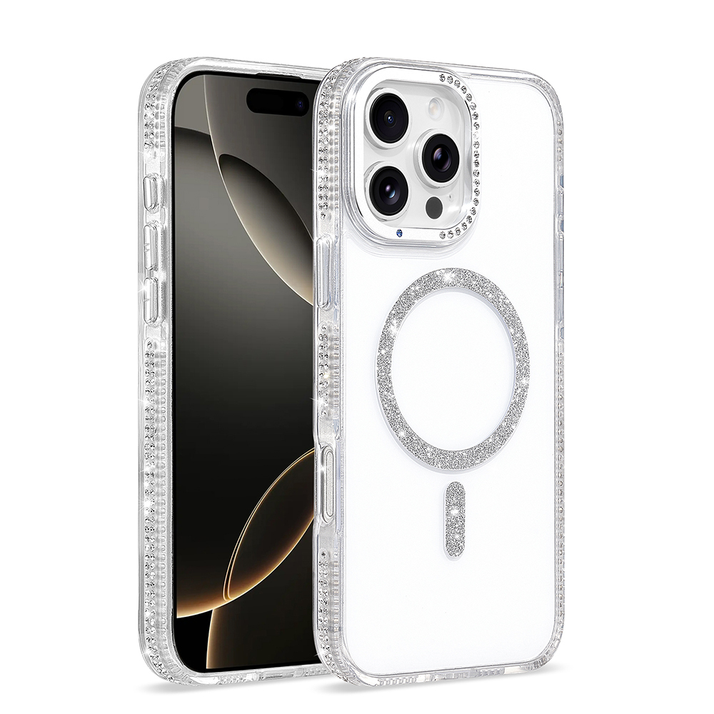 Apple iPhone 16 Pro Max Uyumlu Kılıf M-safe Şarj Özellikli Zore Tera Silikon Kapak