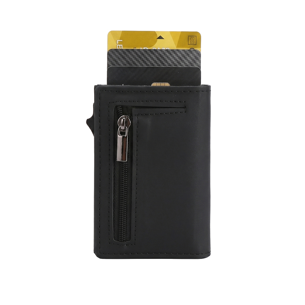 [RNZ-TA132476] Micflip P15 Three Fold Akıllı Takip Özellikli Hakiki Deri Kartlık