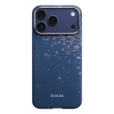 Apple iPhone 17 Pro Uyumlu Kılıf M-safe Şarj Özellikli Aramid Fiber Pitaka Sakura Hours Serisi Kapak