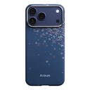 Apple iPhone 17 Pro Uyumlu Kılıf M-safe Şarj Özellikli Aramid Fiber Pitaka Sakura Hours Serisi Kapak