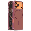 Apple iPhone 17 Pro Uyumlu Kılıf M-Safe Şarj Özellikli Zore Lora PC Kapak