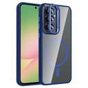 Samsung Galaxy A37 Uyumlu Kılıf Standlı ve Kamera Lens Hediyeli Zore Etro Kapak