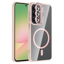 Samsung Galaxy A37 Uyumlu Kılıf Standlı ve Kamera Lens Hediyeli Zore Etro Kapak
