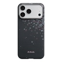 Apple iPhone 17 Pro Max Uyumlu Kılıf M-safe Şarj Özellikli Aramid Fiber Pitaka Sakura Hours Serisi Kapak