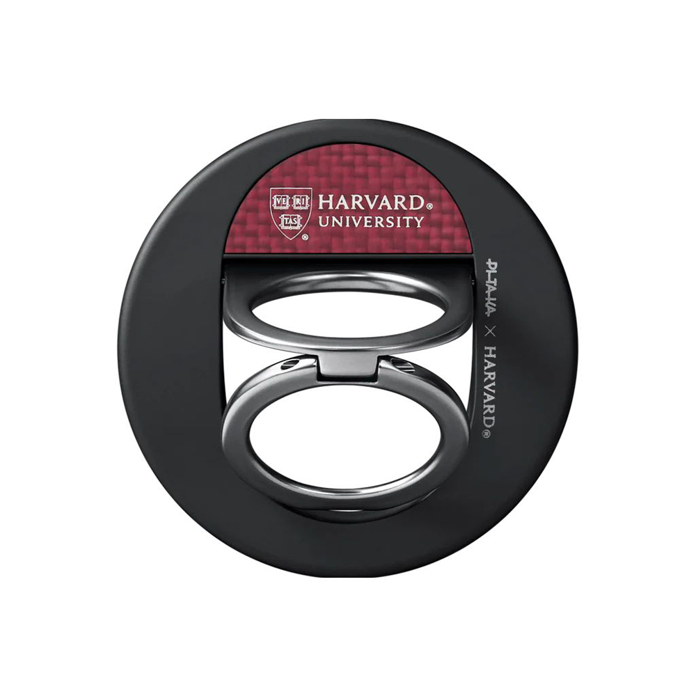 [RNZ-TA136431] Pitaka Aramid Fiber Harvard Crimson Serisi MagEZ Grip 3 Magnetik Ring Stand Telefon Tutucu