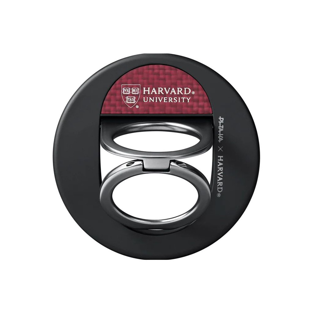 [RNZ-TA136431] Pitaka Aramid Fiber Harvard Crimson Serisi MagEZ Grip 3 Magnetik Ring Stand Telefon Tutucu