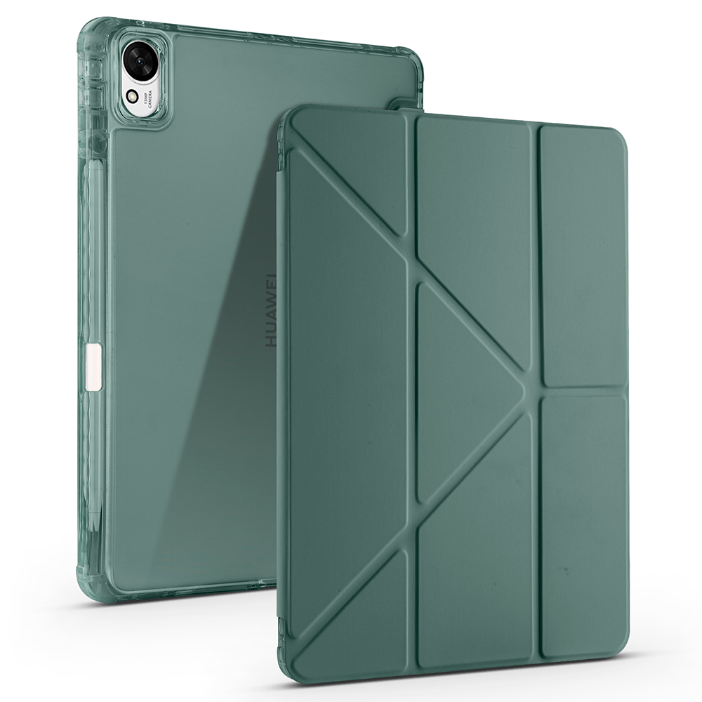 Huawei MatePad 11.5 2025 Uyumlu Kılıf Zore Tri Folding Kalem Bölmeli Standlı Kılıf