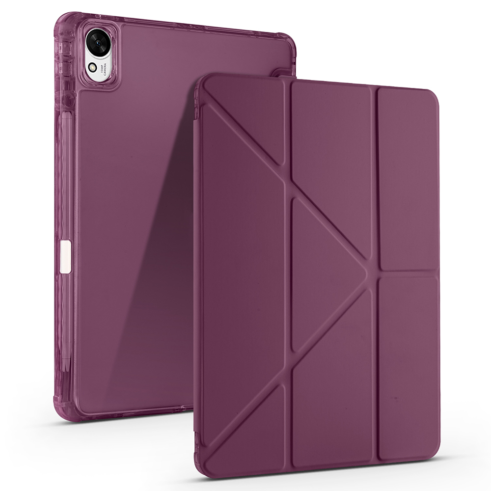 Huawei Mate Uyumlupad 11.5 2025 Kılıf Zore Tri Folding Kalem Bölmeli Standlı Kılıf