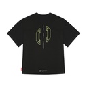 Skinarma Cypher Kısa Kollu Oversize Unisex Bisiklet Yaka Tişört