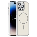 Apple iPhone 14 Pro Max Uyumlu Kılıf M-Safe Şarj Özellikli Zore Lora PC Kapak