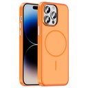 Apple iPhone 14 Pro Max Uyumlu Kılıf M-Safe Şarj Özellikli Zore Lora PC Kapak