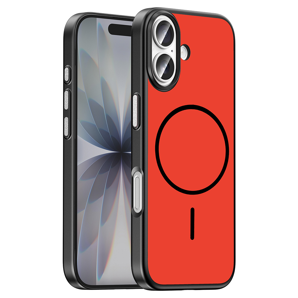 Apple iPhone 17 Uyumlu Kılıf M-Safe Şarj Özellikli Zore Lora PC Kapak