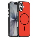 Apple iPhone 17 Uyumlu Kılıf M-Safe Şarj Özellikli Zore Lora PC Kapak