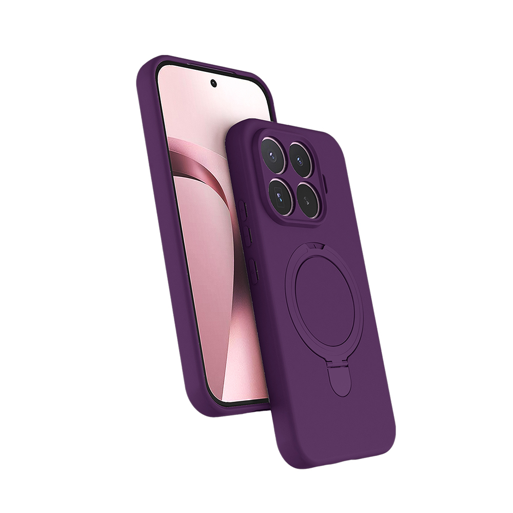 Xiaomi 17 UyumluT Pro Kılıf M-safe Şarj Özellikli Standlı Zore Samara Kapak