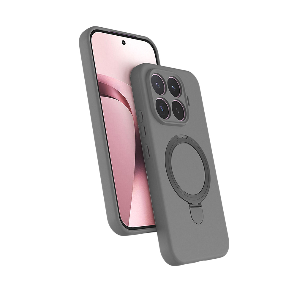 Xiaomi 17T Pro Uyumlu Kılıf M-safe Şarj Özellikli Standlı Zore Samara Kapak