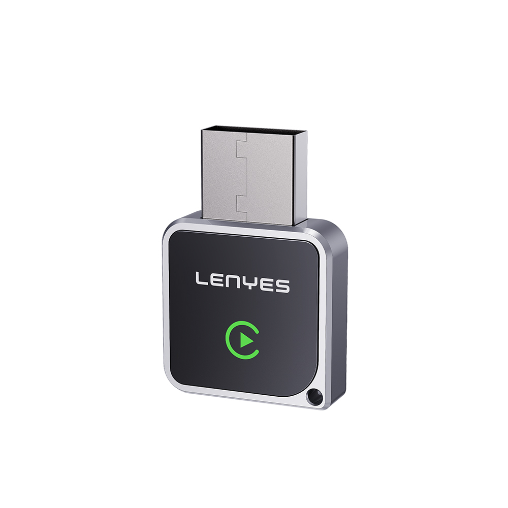[RNZ-TA132893] Lenyes LCP06 Android Auto Destekli CarPlay USB Bluetooth 5.3 Wireless Transmitter Adaptör