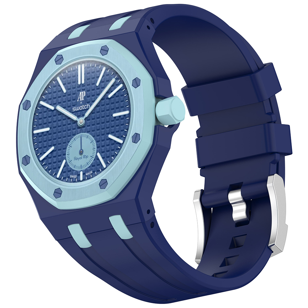 AP-Swatch Royal Pop 12 Zore KRD-158 Silikon Kordon