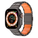 Apple Watch Ultra 49mm Uyumlu Mohseven iWatch Titancore No.1 Metal Kordon
