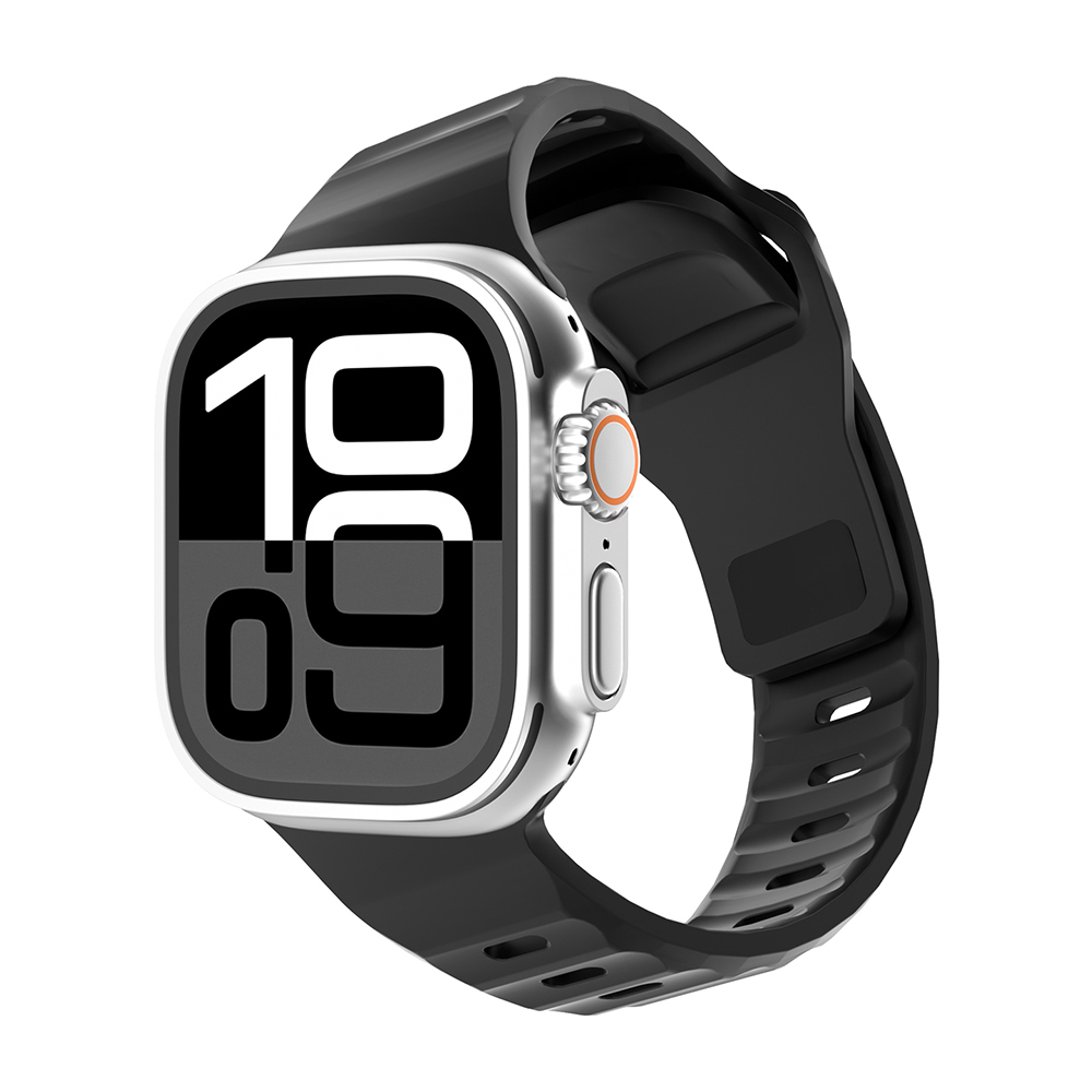 Apple Watch 38mm Uyumlu Zore KRD-160 Silikon Kordon Strap Kayış