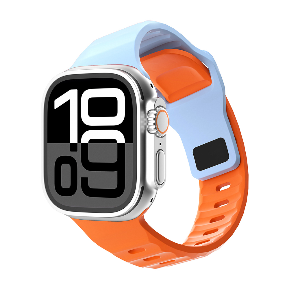 Apple Watch 38mm Uyumlu Zore KRD-160 Silikon Kordon Strap Kayış