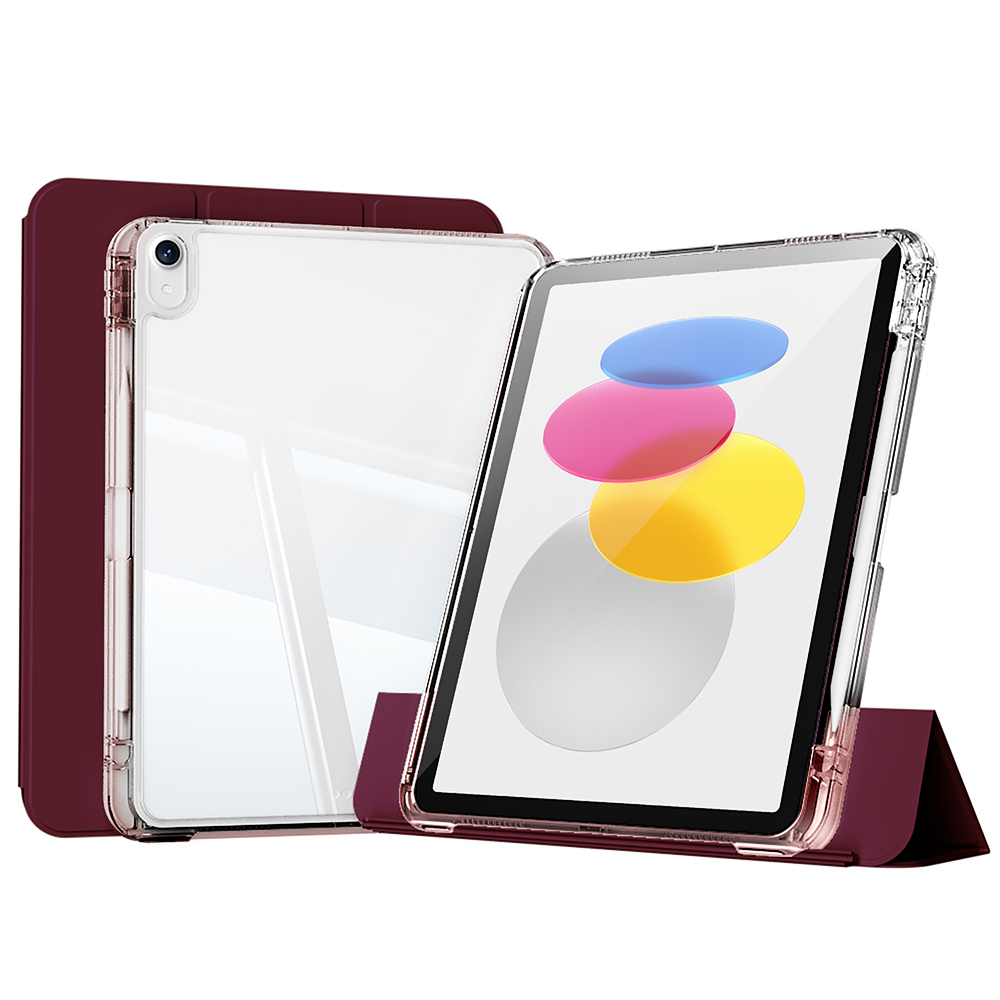 Apple iPad 10.9 2022 (10.Nesil) Uyumlu Kılıf Magnetik Ayrılabilen Airbagli Zore Sliding Tablet Kılıfı
