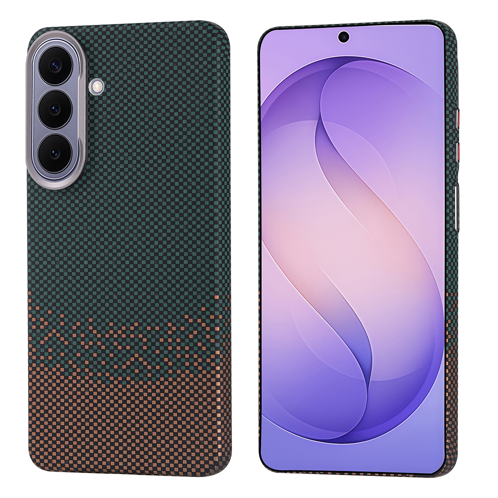 Samsung Galaxy S26 Plus Uyumlu Kılıf M-safe Şarj Özellikli Karbon Fiber Görünümlü Zore Nekst Kapak