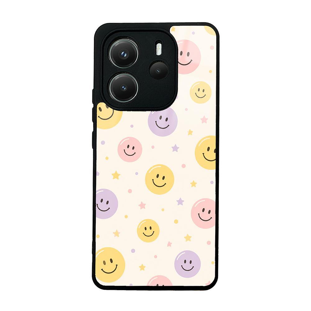 Xiaomi Redmi Note 14 4G Uyumlu Kılıf Kamera Korumalı Desenli Zore Lusi Kapak